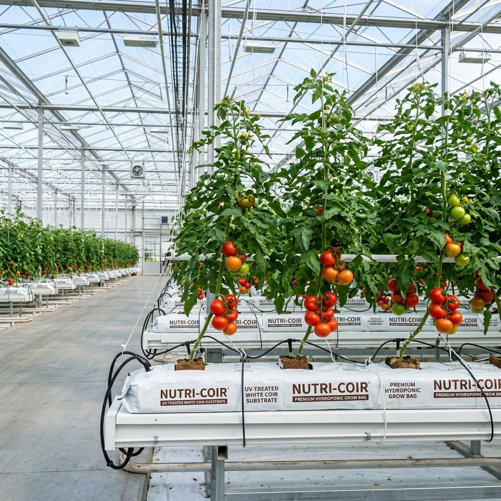 Coir Grow Bags Greenhouse Slabs