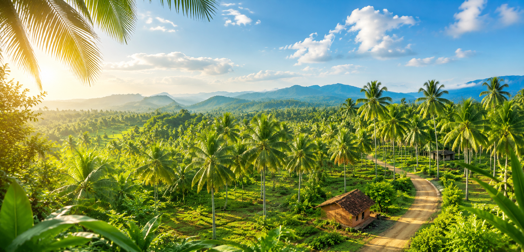 Sri Lankan Tropical Coconut Plantation - Ceylon Agri Business